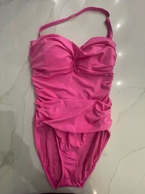 Lilly Pulitzer Hot Pink One-Piece Swimsuit